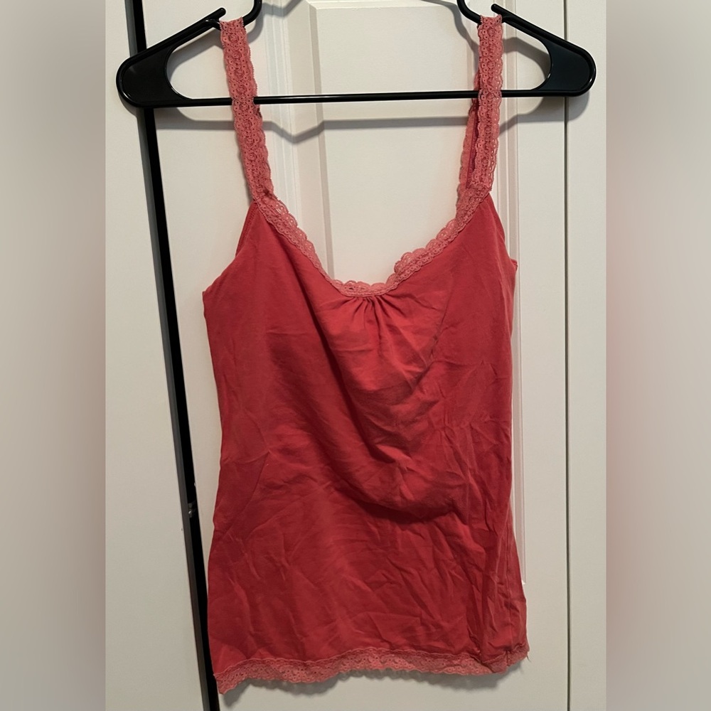 Vintage Y2K 2000’s Abercrombie and Fitch Lace Tank Size M